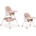 ECOTOYS Детски стол за хранене 2в1 Rose (HC-823 PINK)