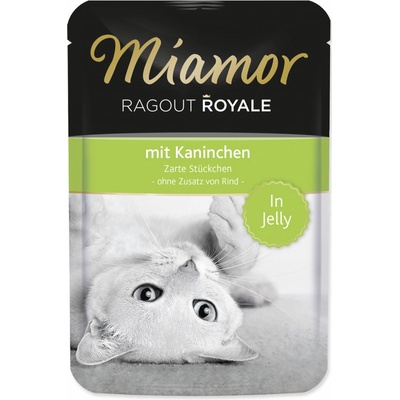 Miamor Ragout Royale v želé králik 22 x 100 g