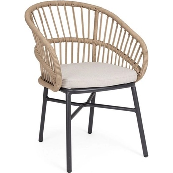 Bizzotto Odivelas БЕЖОВ СТОЛ С ВЪЗГЛАВНИЦА (0665517)