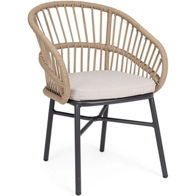 Bizzotto Odivelas БЕЖОВ СТОЛ С ВЪЗГЛАВНИЦА (0665517)