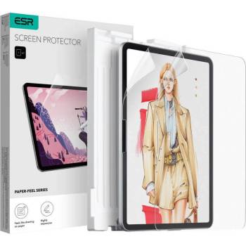 ESR Paper Feel Screen Protector Set - комплект 2 броя качествено защитно покритие (подходящо за рисуване) за дисплея на iPad Pro 11 (2024)