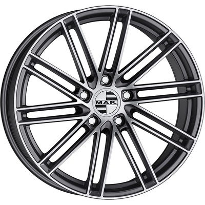 MAK Leipzig 11,5x20 5x130 ET68 gunmetal mirror