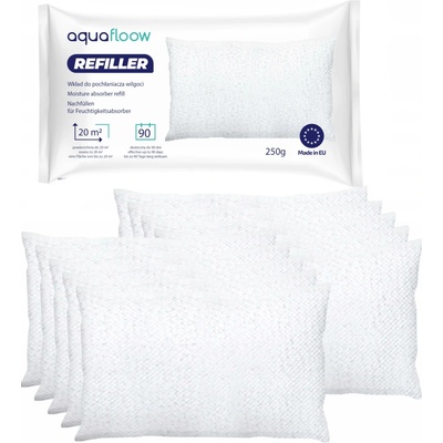 AquaFloow Náplně do pohlcovače vlhkosti Refiller 10 x 250 g