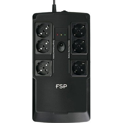 FSP UPS FSP NANO 600 Аварийно захранване Off-line 600VA/360W, Мо (FORT-UPS-600NANO-FIT)
