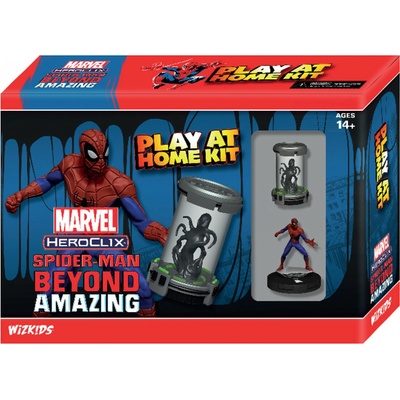 WizKids HeroClix Marvel : Spider-Man Beyond Amazing Play at Home Kit Peter Parker