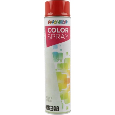 Color sprej - syntetická farba pre hobby použitie - RAL 3000 - červený svetlý - 600 ml