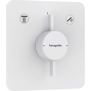 Hansgrohe DuoTurn Q - Смесител за вграждане за 2 консуматора, бял мат 75414700 (75414700)