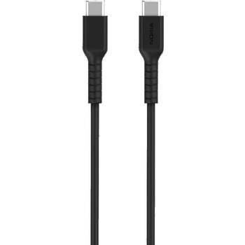 Nokia Кабел Nokia 8P00000217, от USB C(м) към USB C(м), 1.2m, черен (8P00000217)