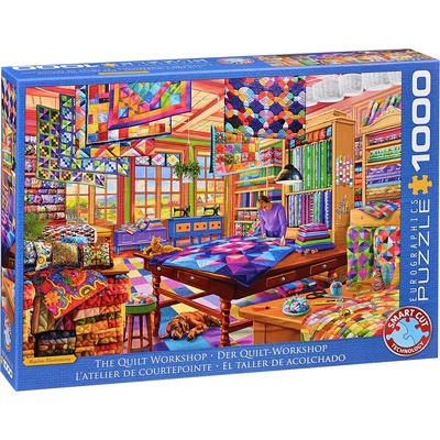 EUROGRAPHICS Пъзел Eurographics от 1000 части - Работилничка за юрганчета (60005859)