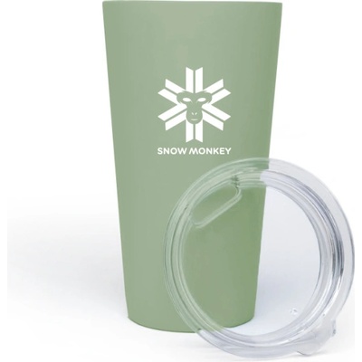 Snow Monkey Enjoyer eucalyptus green 473 ml