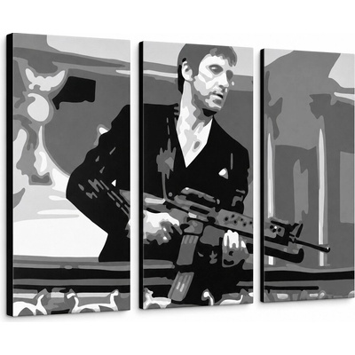 Ručne maľovaný POP Art obraz AL PACINO - 90x60 cm
