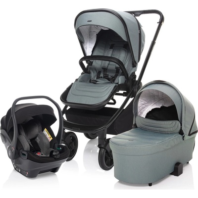 ZOPA Set Move Cross + korba XL + autosedačka 2024 Granit Grey/Black