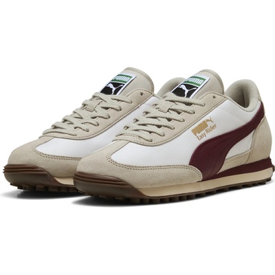 PUMA Дамски маратонки Puma Womens Easy Rider Low-Top Trainers - White/Burg