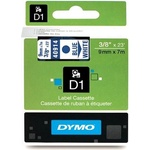 DYMO D1 9mmx7m синя/бяла лента за етикетиращи машини NDY0720690 (NDY0720690)