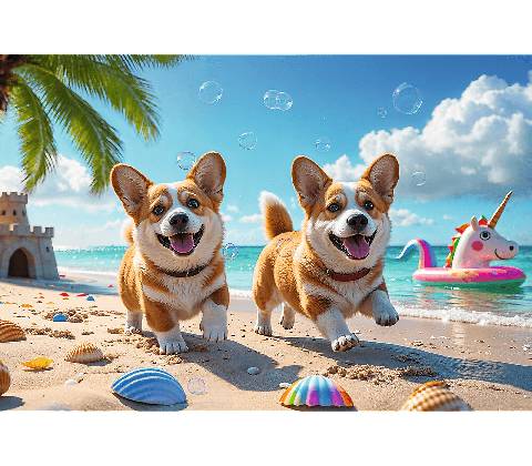 Trefl Corgi 100 dielov