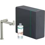 Hansgrohe Aquittura Select M91 SodaSystem 240 комплект за смесител, матиран хром, с 1 струя 76837800 (76837800)