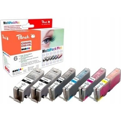 PEACH Canon CLI-551 - kompatibilní
