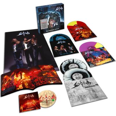 Universal Sodom: Get What You Deserve Box Setb (Deluxe, Coloured Vinyl) - 5Vinyl (LP)+DVD (090261)