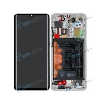 LCD Displej + Dotykové sklo + Přední kryt Huawei P30 Pro - originál