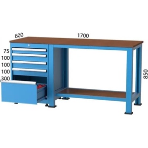 Kocel РАБОТНА МАСА С 5 ЧЕКМЕДЖЕТА И cnc ДЪРЖАЧИ kocel - 2176 (2176)