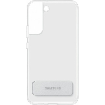 Image 1 of Samsung Оригинален гръб Samsung Clear Standing Cover за Samsung Galaxy S22 - Прозрачен, EF-JS901CTE
