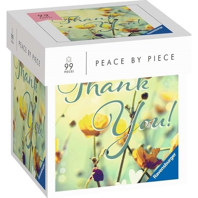 RAVENSBURGER Peace by Piece: Thank you 99 dílků