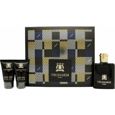 Trussardi Uomo IV. EDT 50 ml + šampón a sprchový gél 30 ml + balzam po holení 30 ml darčeková sada