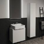 Ideal Standard Atelier Conca висок стенен шкаф матово бял 1 врата 37 см (T3955Y1)