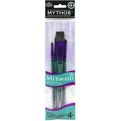 Pébéo, Francúzsko Sada 4 štetcov Mythos Mermaid Set 303