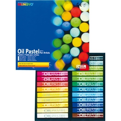 MUNGYO Pastel olejový sada 24 ks