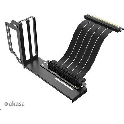 Akasa Riser čierna Pro, vertikálni VGA držák AK-CBPE02-20B