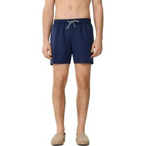 Faconnable Бански гащета Façonnable Logo Solid swimming shorts - Blue (Marine Blue)