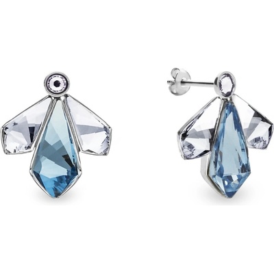 Spark modré se Swarovski Elements Falena KDF47313AQC Aqua