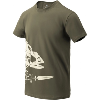 Helikon-Tex T-Shirt Full Body Skeleton zelená
