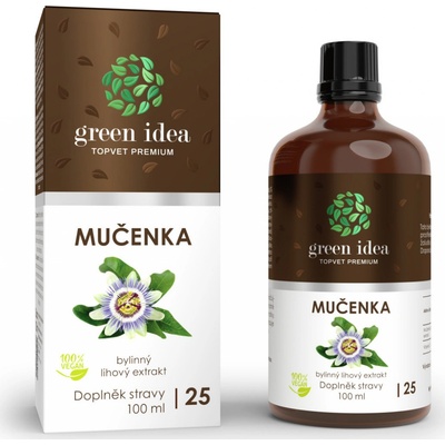 Green idea Mučenka tinktura bezlihová 100 ml