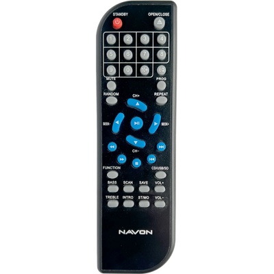 GENERAL NAVON NMH 100 SBT - съвместимо дистанционно управление на марката General (NMH 100 SBT)