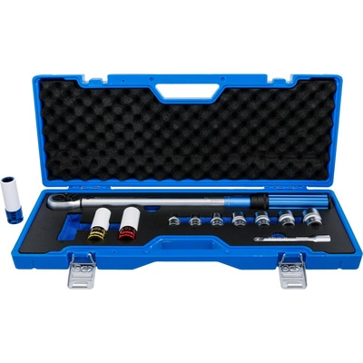 BGS technic momentový kľúč-sada 12,5 mm 1/2" 40 - 220 Nm 12 ks 74695