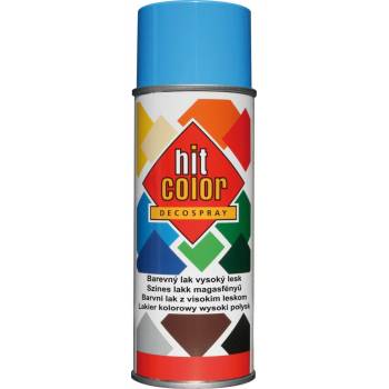 hitcolor Barva lesklá 400 ml RAL 5015 nebeská modrá