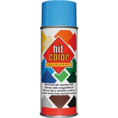 hitcolor Barva lesklá 400 ml nebeská modrá