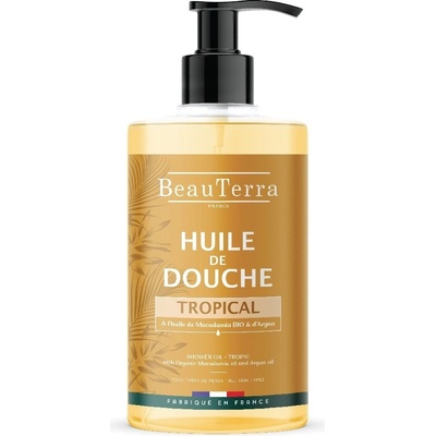 Beauterra Shower Oils Tropic sprchový olej pre veľmi citlivú a suchú pokožku 750 ml