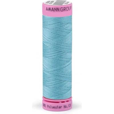 Polyesterové nitě návin 100 m Aspo Amann 5094 Light Bleached Aqua