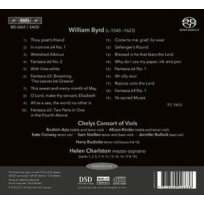 SACD William Byrd - Consort Music the Honour Of Williams Byrd