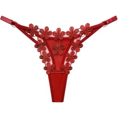 Amparo Miranda® Erotické nohavičky Flower B231 Červená
