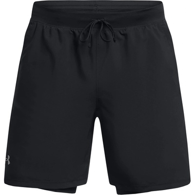 Under Armour Къси панталони Under Armour Men's UA Launch Run 2-in-1 Shorts - Black