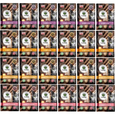 TURNA Cats MIX příchutí 24 x 100 g