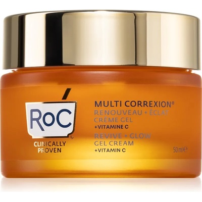RoC Multi Correxion Revive + Glow крем-гел за озаряване на лицето 50ml