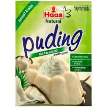 Haas Natural Puding s kokosovou príchuťou 40 g