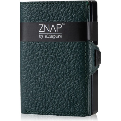 Slimpuro ZNAP, тънък портфейл, 12 карти, преградка за монети, 8, 9 х 1, 8 х 6, 3 см. (Ш х В х Д), RFID защита (G6-M39G-3Z3S) (G6-M39G-3Z3S)