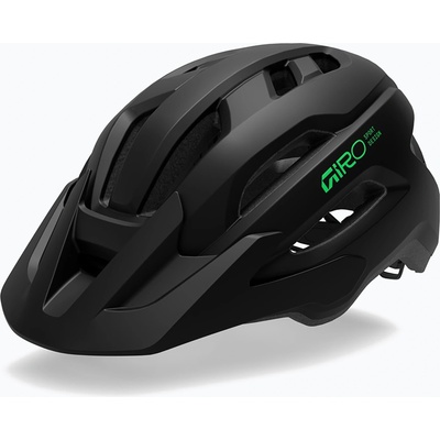 Giro Детска велосипедна каска Giro Fixture II MIPS matte black/vivid green