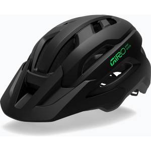 Giro Детска велосипедна каска Giro Fixture II MIPS matte black/vivid green